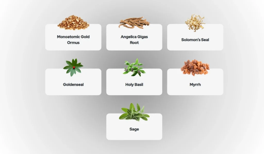 Gold Aligh Ingredients